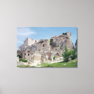 View of the castle canvas print