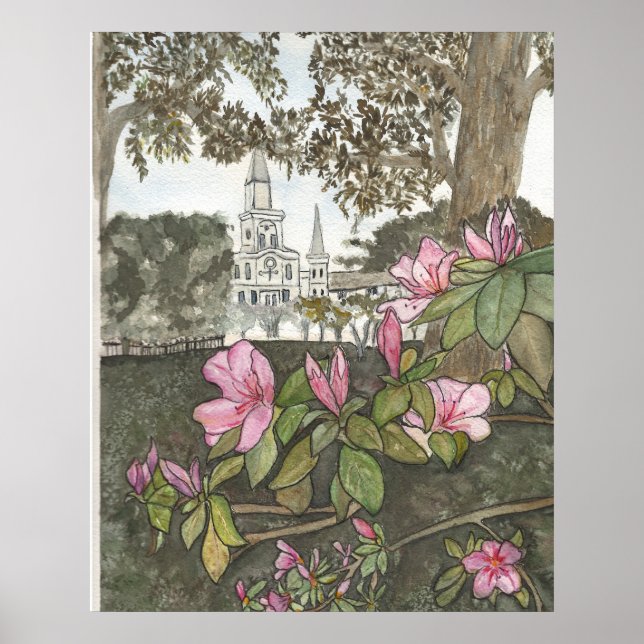 View of the Cathedral  Poster (Front)