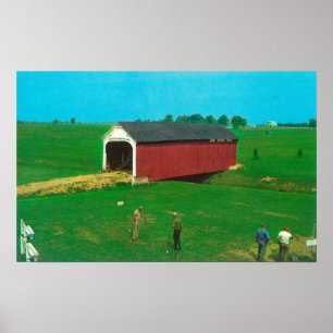 View of the Catlin Bridge Poster
