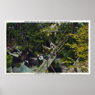 View of the Cave of Lost Souls Entrance Poster