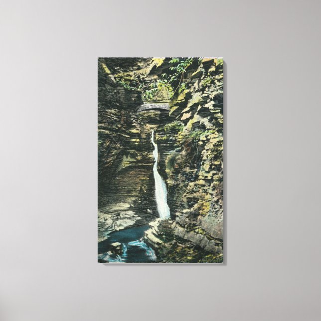 View of the Central Cascade Canvas Print (Front)