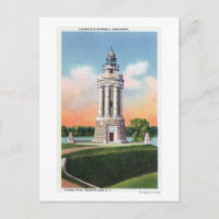 View of the Champlain Memorial Monument