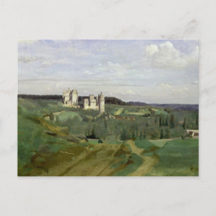 View of the Chateau de Pierrefonds, c.1840-45 Postcard