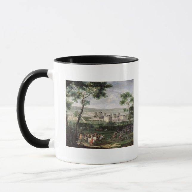 View of the Chateau de Vincennes, c.1665 Mug (Left)