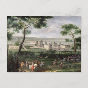 View of the Chateau de Vincennes, c.1665 Postcard