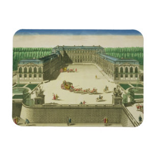 View of the Chateau of St. Cloud, engraved by Anto Magnet