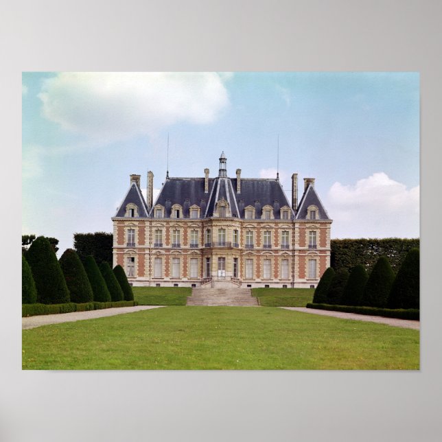 View of the Chateau Poster (Front)