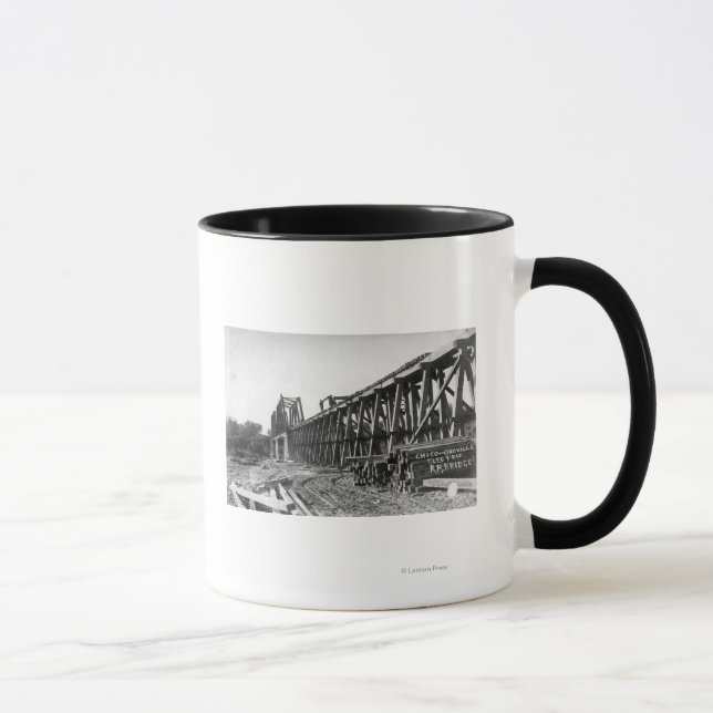 View of the Chico-Oroville Bridge Mug (Right)