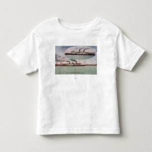 View of the Chippewa and Corona Steamers Toddler T-Shirt