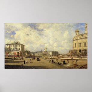 View of the Christ Saviour Cathedral Poster