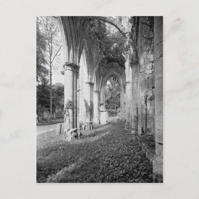 View of the church, c.1052-67 postcard (Front)