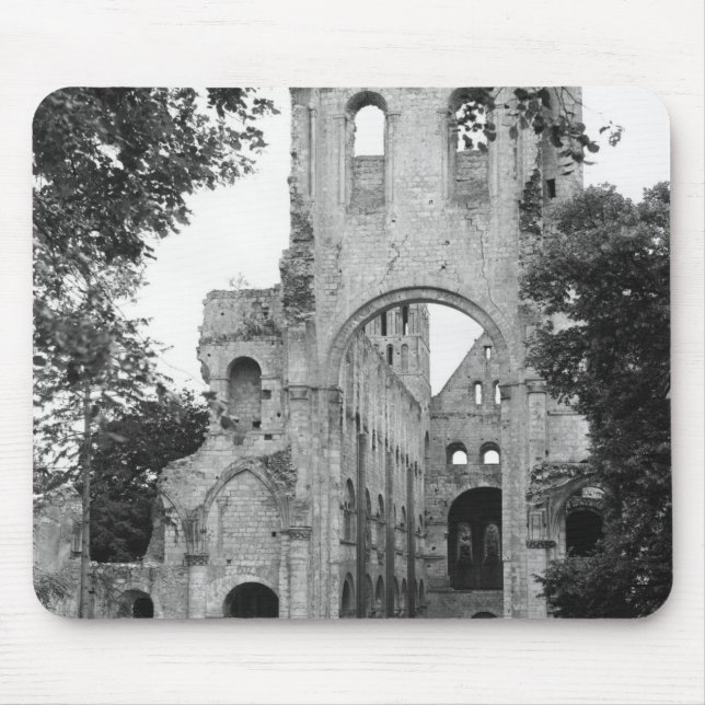 View of the church interior, c.1052-67 mouse mat (Front)