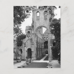 View of the church interior, c.1052-67 postcard