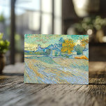 View of the Church of St. Paul | Vincent van Gogh Postcard<br><div class="desc">View of the Church of Saint-Paul-de-Mausole (1889) by Dutch post-impressionist artist Vincent Van Gogh. Original artwork is an oil on canvas depicting an abstract landscape with a church building in the background.

Use the design tools to add custom text or personalise the image.</div>