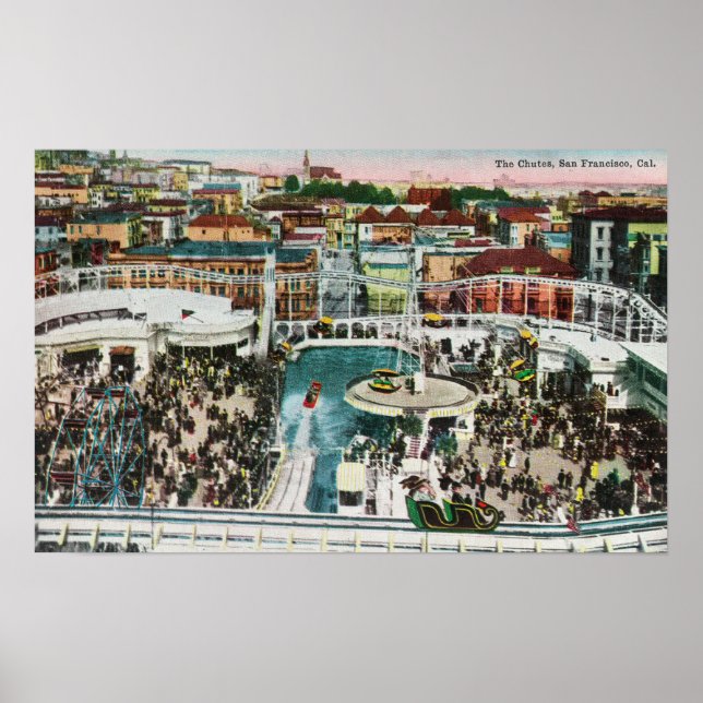 View of the Chutes from Above # 2 Poster (Front)