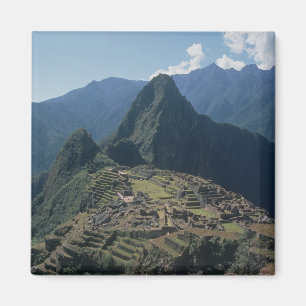View of the citadel at Machu Picchu Magnet