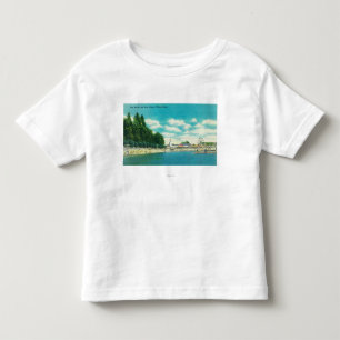 View of the City Beach and Pier Toddler T-Shirt