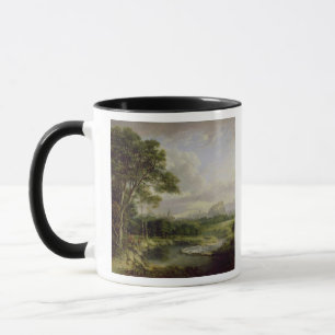 View of the City of Edinburgh, c.1822 (oil on canv Mug