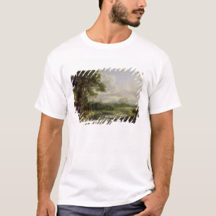 View of the City of Edinburgh, c.1822 (oil on canv T-Shirt