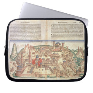 View of the city of Jerusalem, from the Nuremberg Laptop Sleeve