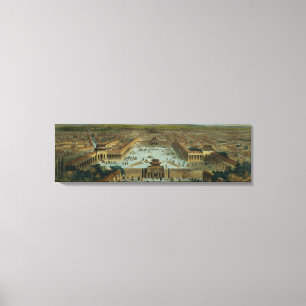 View of the City of Peking Taken from the South (e Canvas Print