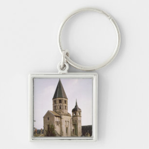 View of the Clocher de l'Eau Benite Key Ring