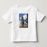 View of the Clock Tower at the corner of the