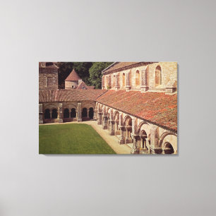 View of the cloister 2 canvas print