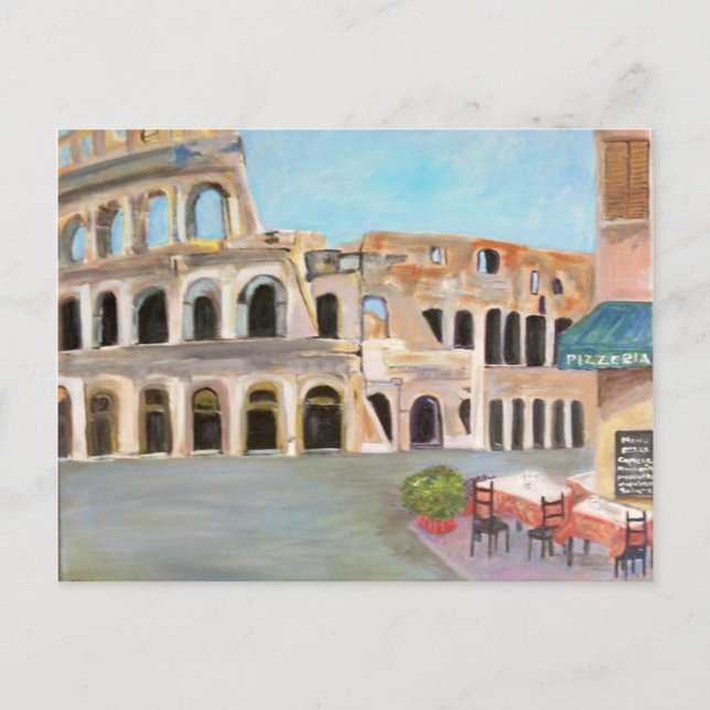 View of the Coliseum - Postcard (Front)