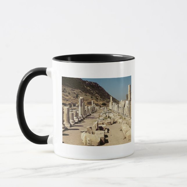 View of the columns on the Upper Market Agora Mug (Left)