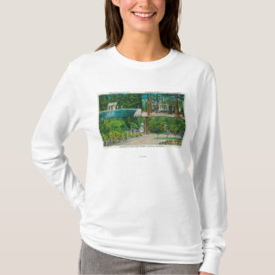 View of the Crag View ResortCastella, CA T-Shirt