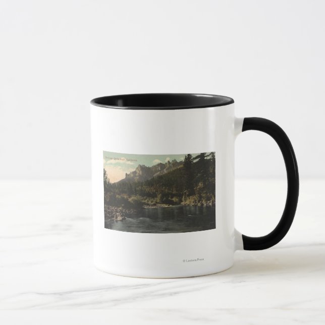 View of the Crags, Castle Rock Mug (Right)