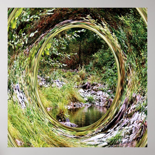 View of the creek.... poster (Front)