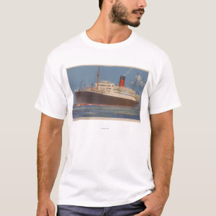 View of the Cunard R.M.L. Franconia T-Shirt