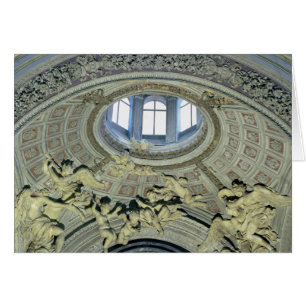 View of the cupola with angel musicians