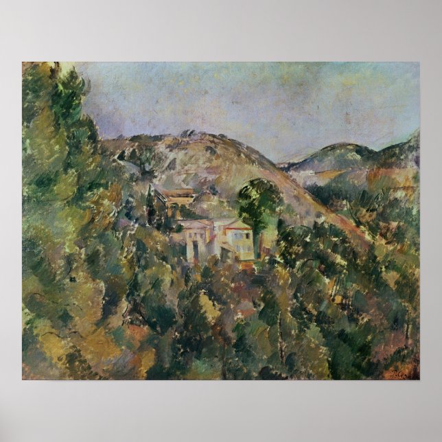 View of the Domaine Saint-Joseph, late 1880s Poster (Front)