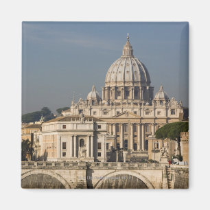 View of the dome of St Peter's Basilica with Magnet