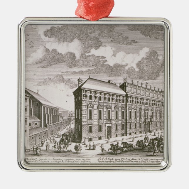 View of the Dorotheergasse showing the Metal Tree Decoration (Front)