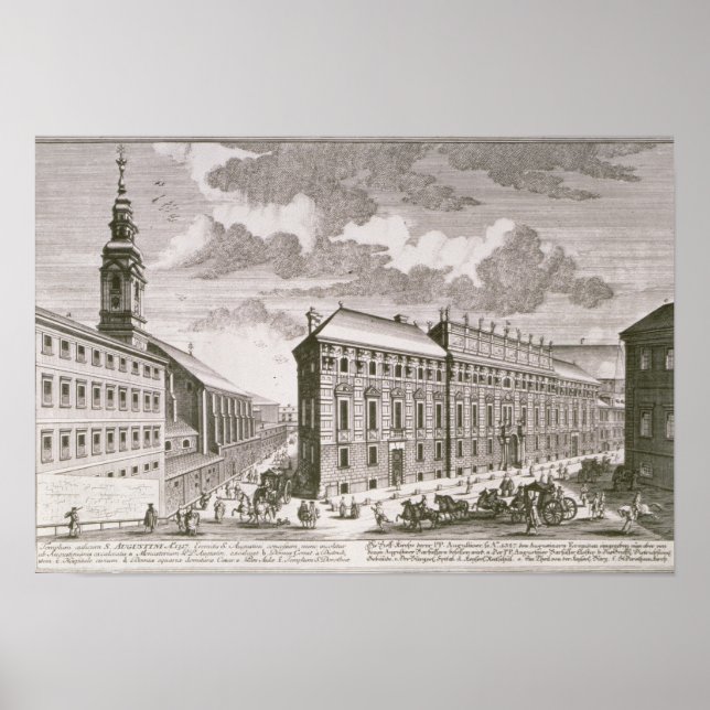 View of the Dorotheergasse showing the Poster (Front)