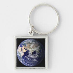 View of the Earth from space Key Ring