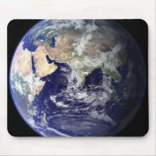View of the Earth from space Mouse Mat