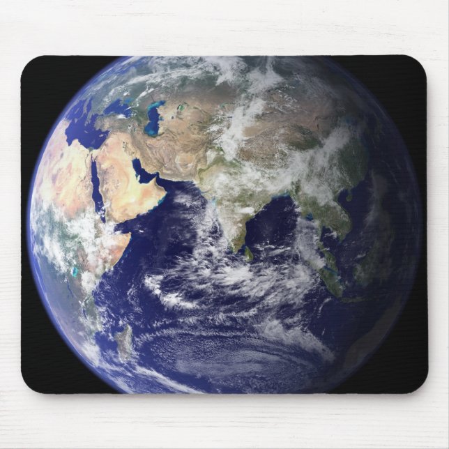 View of the Earth from space Mouse Mat (Front)