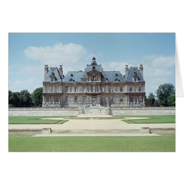 View of the East facade of Chateau de Maisons (Front Horizontal)
