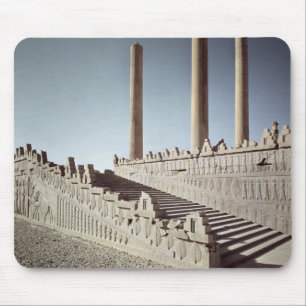 View of the east staircase of the Apadana Mouse Mat