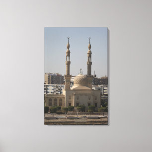 View of the Egyptian coast Canvas Print