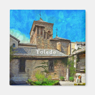 View of the El Greco Museum in Toledo Magnet