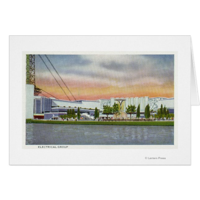 View of the Electrical Group, 1934 World's (Front Horizontal)