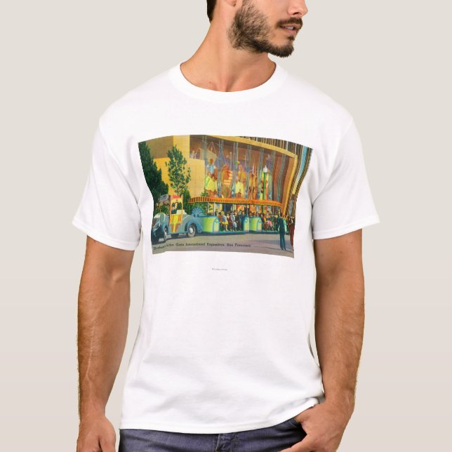 View of the Elephant Train T-Shirt (Front)