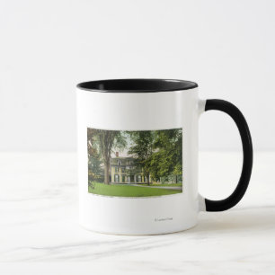 View of the Elm Knoll, Longfellow Resided Here Mug