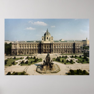 View of the entrance and north fa�ade poster